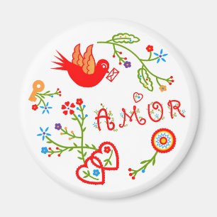 Taschentücher der portugiesischen Liebe Magnet