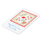 Taschentücher der portugiesischen Liebe Magnet (Linke Seite)