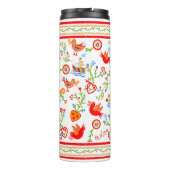 Taschentücher der portugiesischen Liebe Thermosbecher (Rückseite)