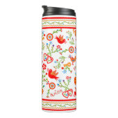 Taschentücher der portugiesischen Liebe Thermosbecher (Nach rechts gedreht)