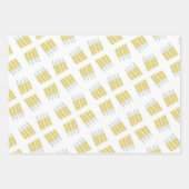 Taschentücher und Bleistifte, künstlerische Umhüll Geschenkpapier Set (Vorderseite)