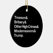 Taschenverzierung (schwarzer Kreis) Keramik Ornament (Rechts)