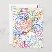 Taschkent Usbekistan City Map Postkarte (Vorne/Hinten)