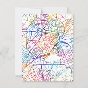 Taschkent Usbekistan City Map Postkarte