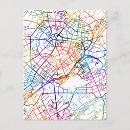 Taschkent Usbekistan City Map Postkarte