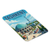 Taschkent Usbekistan Magnet (Rechte Seite)