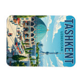 Taschkent Usbekistan Magnet (Horizontal)