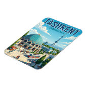Taschkent Usbekistan Magnet (Linke Seite)