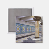 Taschkent, Usbekistan Magnet (Vorderseite/Rückseite)