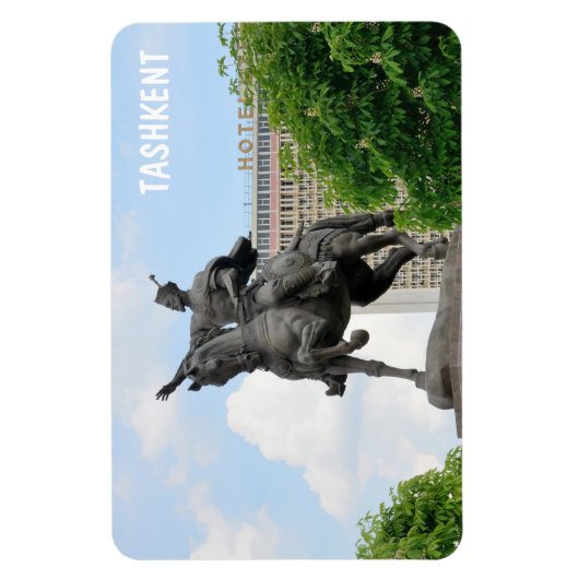Taschkent, Usbekistan Magnet (Vertikal)