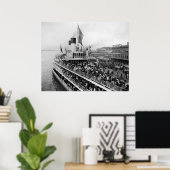 Tashmoo in Detroit, 1900 Poster (Heimbüro)