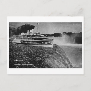 Tashmoo Über den Niagarafällen Vintage-Trickfoto-P Postkarte