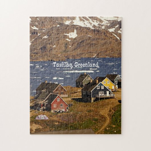 Tasiilaq, Grönland Puzzle (Vertikal)