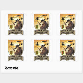 Task Force Gunfighter Patch Quadratischer Aufkleber (Blatt)