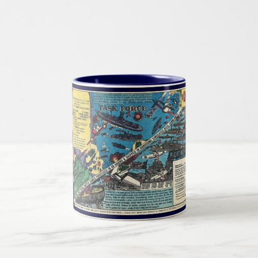 Task Force!  Helen der Zweifarbige Tasse (Mittel)