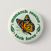 Task Force "Monarch Rescue" Button (Vorderseite)