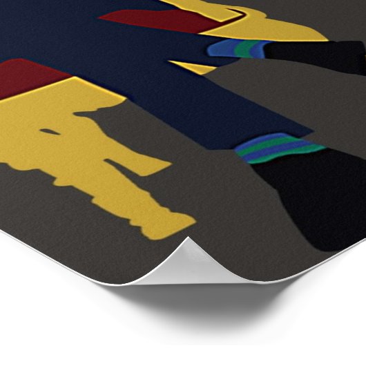 Taskmaster TV Show UK Dave TShirt Poster (Ecke)