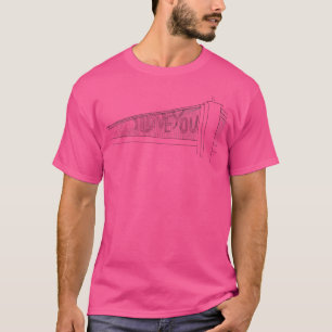 Tasm 2 'Ich liebe Dich' Brücke T-Shirt
