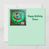 ~ TASMA ~ Happy Birthday ~ Flower Girl ~ (Rückseite)