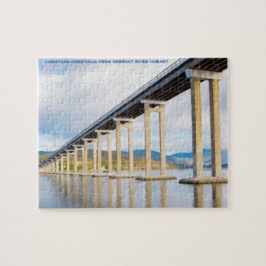 Tasman Bridge Derwent River Hobart Jigsaw Puzzle (Horizontal)