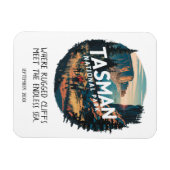 Tasman National Park Australien Adventure Custom Magnet (Horizontal)