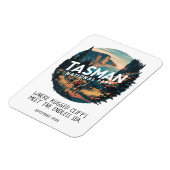 Tasman National Park Australien Adventure Custom Magnet (Linke Seite)