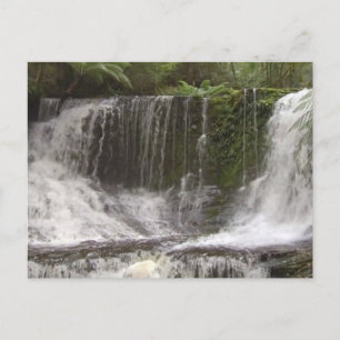 TASMANIA AUSTRALIA WASSERFALLS NATURFLÜSSE POSTKARTE
