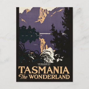 Tasmania, Australien,  Postkarte