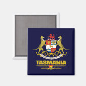 Tasmania COA Magnet (Vorderseite/Rückseite)