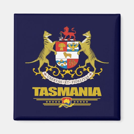 Tasmania COA Magnet (Vorne)