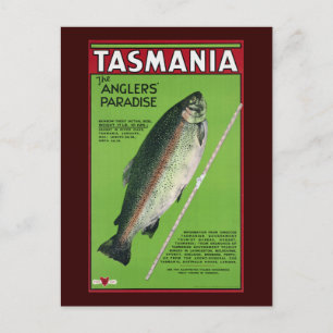 Tasmania ~ Das Paradies der Angler Postkarte
