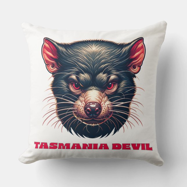 Tasmania Devil Australia Kissen (Vorderseite)