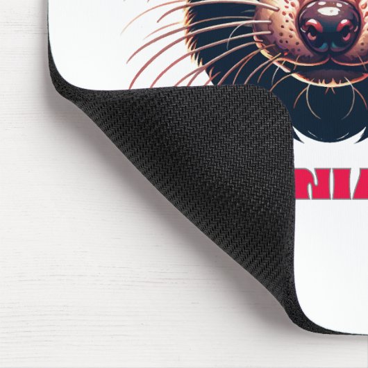 Tasmania Devil Australia Mousepad (Ecke)