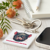 Tasmania Devil Australia Schlüsselanhänger (Vorderseite rechts)