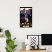 Tasmania Die Wunderland Bergwelt Poster (Heimbüro)