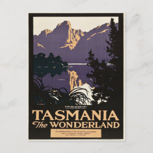 Tasmania Die Wunderland Bergwelt Postkarte