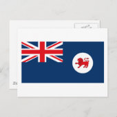 Tasmania Flag Postkarte (Vorne/Hinten)