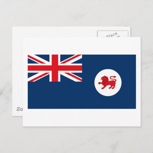 Tasmania Flag Postkarte (Vorne/Hinten)