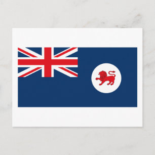 Tasmania Flag Postkarte