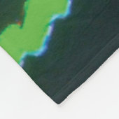 Tasmania Kaleidoscope Fleece Blanket (Ecke)