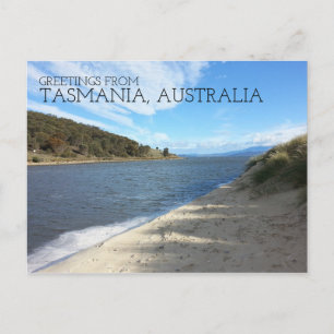 Tasmania River Postcard Postkarte