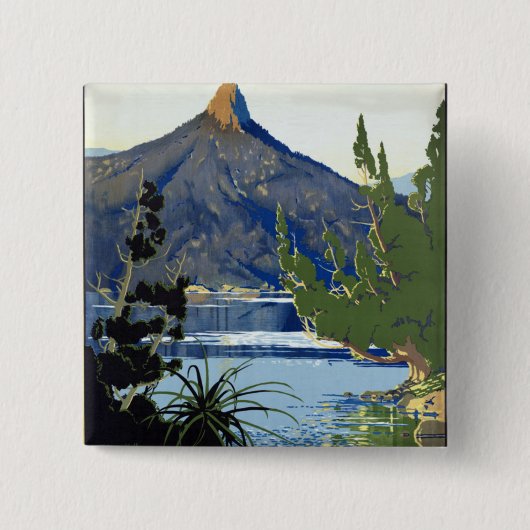 Tasmania ~ Schweiz des Südens Button (Vorderseite)