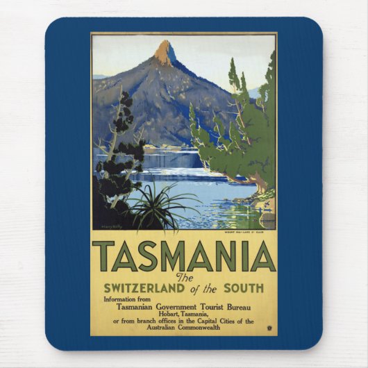 Tasmania ~ Schweiz des Südens Mousepad (Vorne)