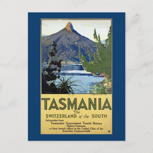 Tasmania ~ Schweiz des Südens Postkarte (Vorderseite)