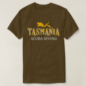 Tasmania Scuba Diver T-Shirt (Design vorne)