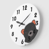 Tasmanian Devil Acrylic Wall Clock Große Wanduhr (Winkel)