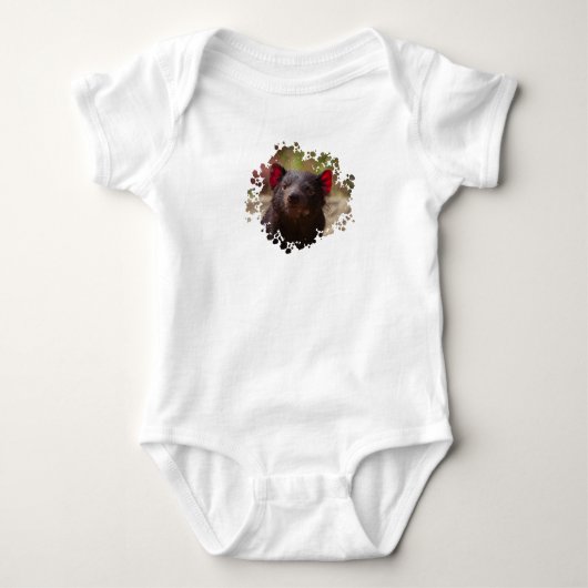 Tasmanian Devil Baby Strampler (Vorderseite)