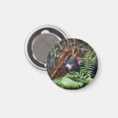 Tasmanian Devil Begegnung Magnet (Vorderseite/Rückseite)