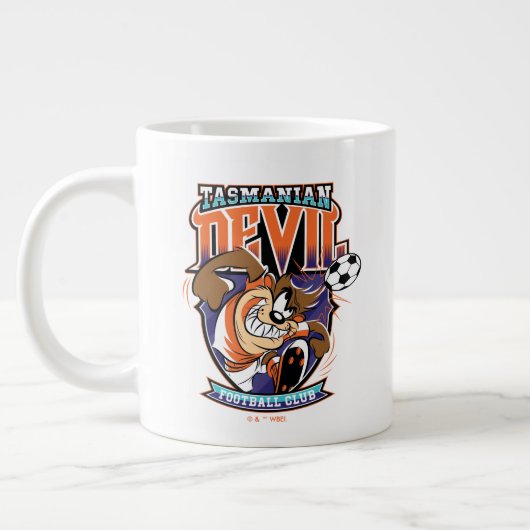 Tasmanian Devil Football Club Badge Jumbo-Tasse (Links)