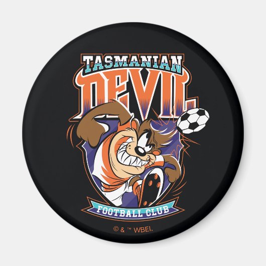 Tasmanian Devil Football Club Badge Magnet (Vorne)
